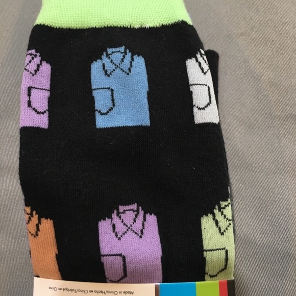 NWT Funky Socks 3 Pack Shirt Design Socks - Picture 3 of 7